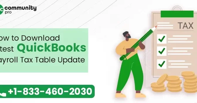 QuickBooks Payroll Tax Table Update: What You Need to Know